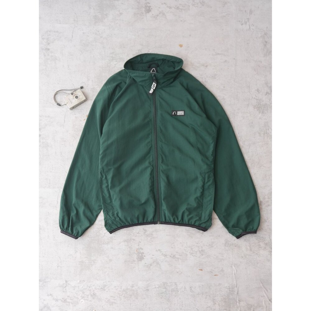 Vintage 90s Sierra Designs Green Golf Windbreaker Jacket